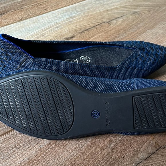 Rothy's Point Teal Python NEW - Picture 2 of 2